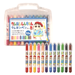 【ブルー】クレヨンしんちゃん　クレヨンペン