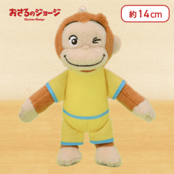 【ウインク】おさるのジョージ　マスコット　TシャツVer.