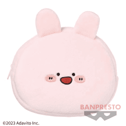 【あさみみちゃん（通常）】あさみみちゃん ほっぺたほんのりぬいぐるみポーチ