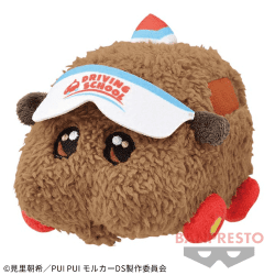 【VRテディ】PUI PUI モルカー DRIVING SCHOOL お目々うるっとぬいぐるみ〜VRテディ・ひー・寿司モルカー（玉子）〜