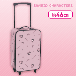 【マイメロディ】マイメロディクロミ 真夜中のメロクロキャリーケース