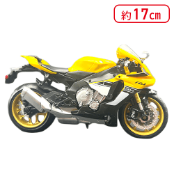 【Yamaha YZF-R1(黄)】1/12 ライセンス ダイキャストバイクV