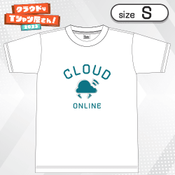 【ホワイト/S】College-Tshirt