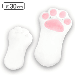 【しろ】もっちりねこのてGBぬいぐるみ