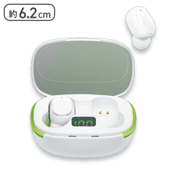 【ホワイト】TWSイヤホンVERTEXα