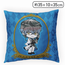 【Ike Eveland(ブルー)】NIJISANJI EN Luxiem プレミアムクッション“Ike Eveland＆Shu Yamino”