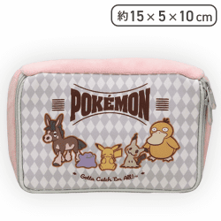 【ピカチュウと仲間たち】ポケットモンスター Logo Collectionポーチ