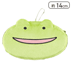 【スキップガエル先生】チキップダンサーズ ボールチェーン付きフェイスポーチ