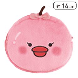 【りんごあめ】チキップダンサーズ ボールチェーン付きフェイスポーチ