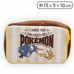 【ピカチュウ＆ウッウ】ポケットモンスター Logo Collectionポーチ