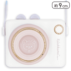 【ホワイト】リラックマ Rilakkuma Style カメラ型ネックミニファン