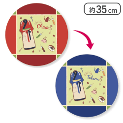 【四角形】リコリス・リコイル 丸型もちもちクッション