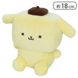 【ポムポムプリン】サンリオキャラクターズきゅびふわぬいぐるみ2