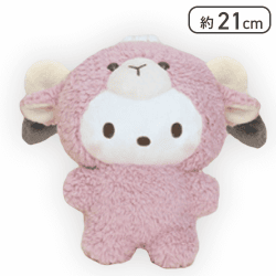 【ピンク】ポチャッコラテひつじぬいぐるみ〜ポチャッコ〜