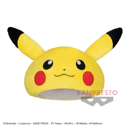 【ノーマル】ポケットモンスター ぬいぐるみ帽子〜ピカチュウ〜