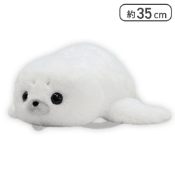 【おもちちゃん】ほわほわアザラシちゃん ぬいぐるみリュック