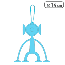 【ブルー】原宿ピクニック　吸盤マンM