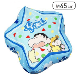 クレヨンしんちゃん　パジャマ柄星型クッション