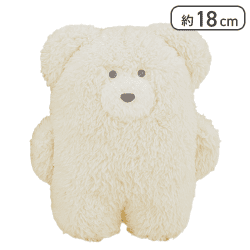 【クリーム】ほっこりモコモカ ぬいぐるみ
