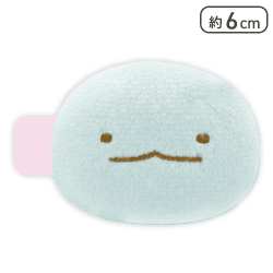 【とかげ】すみっコぐらし フェイスぬいぐるみヘアクリップ