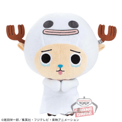 【ホロホロゴーストVer】ワンピース チョッパーのまねっこぬいぐるみ-すげーこわくねーぞ-