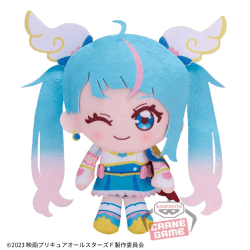 【キュアスカイ】映画プリキュアオールスターズF コロっとまんまる プリフェイスぬいぐるみ1