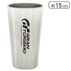 【シルバー】グランツーリスモ 真空ステンレスタンブラー