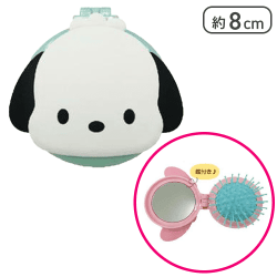 【ポチャッコ】サンリオキャラクターズ ミラー付きブラシ2