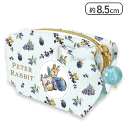 【ブルー】ピーターラビット ぷちポーチ