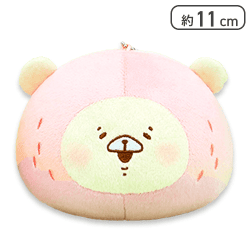 【うすピンク】ともだちはくま いちごポーチ