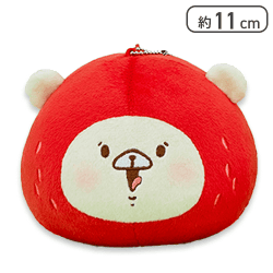 【レッド】ともだちはくま いちごポーチ