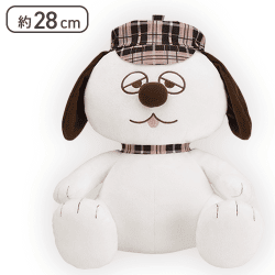 【オラフ】SNOOPY Lぬいぐるみ“スヌーピー＆オラフ” チェックスタイル