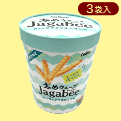 太めウェーブJagabee爽やかサワクリオニオンバーレルBOX※賞味期限:2024/1/31