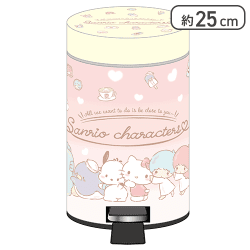 【ピンク】サンリオキャラクターズ ダストBOX