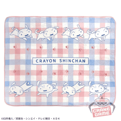 【シロ】クレヨンしんちゃん シロのふわふわブランケット