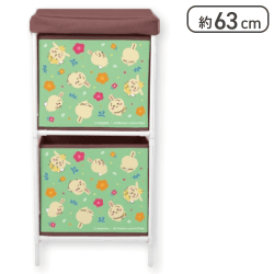 【うさぎ】ちいかわ 2段収納ボックス