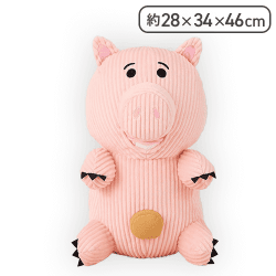 ハム スーパーラージぬいぐるみ コーデュロイ風Ver.