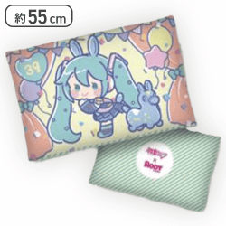 【イエロー】初音ミク×RODY BIGクッション