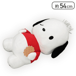 ポチャッコ まんぷく！ごろ寝超超BIG DXぬいぐるみ-ビスケット-