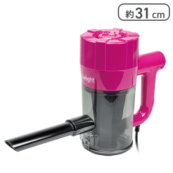 【ピンク】パワフル サイクロンカークリーナー