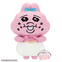 【ドーナツ】おぱんちゅうさぎマニア！ もふぐっとぬいぐるみ-食欲旺盛-