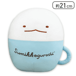 【とかげ】すみっコぐらし ラテアート風ぬいぐるみBIG