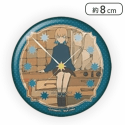 【秒針を噛む(にらちゃん)】ずっと真夜中でいいのに。 缶バッジ