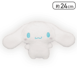 【シナモロール】サンリオキャラクターズ ふわもこワッペンぬいぐるみ
