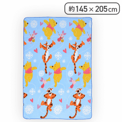 くまのプーさん プラチナムザッカふわふわビッグ毛布 ゆきVer.