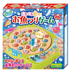 【グリーン】くるくる回る!お魚つりゲーム２