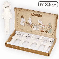 ムーミン ニョロニョロ型陶器製スプーンセット