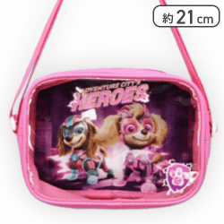 【ピンク】パウ・パトロール ザ・マイティ・ムービー クリアポシェット
