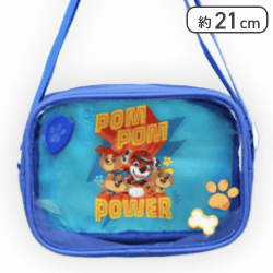 【ブルー】パウ・パトロール ザ・マイティ・ムービー クリアポシェット