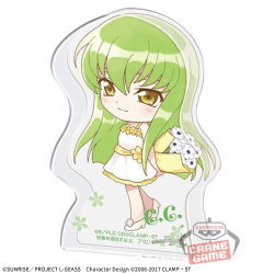 【C.C.(デフォルメ)】コードギアス 反逆のルルーシュ アクリルブロック